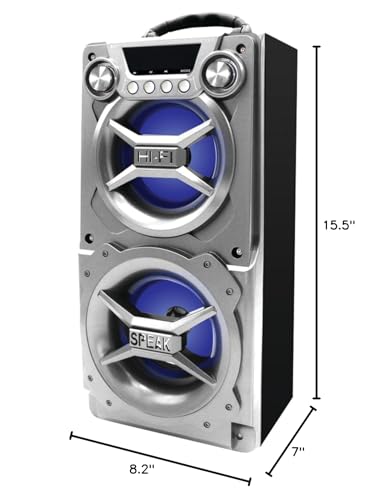 Sylvania Bluetooth Portable Speaker with Heavy Bass