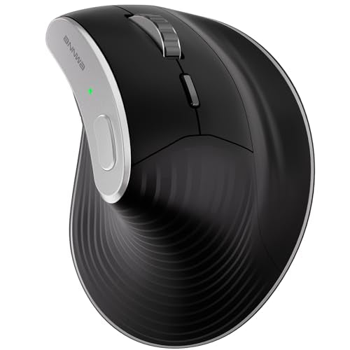 Wireless Vertical Ergonomic Mouse 2.4G Bluetooth Adjustable DPI