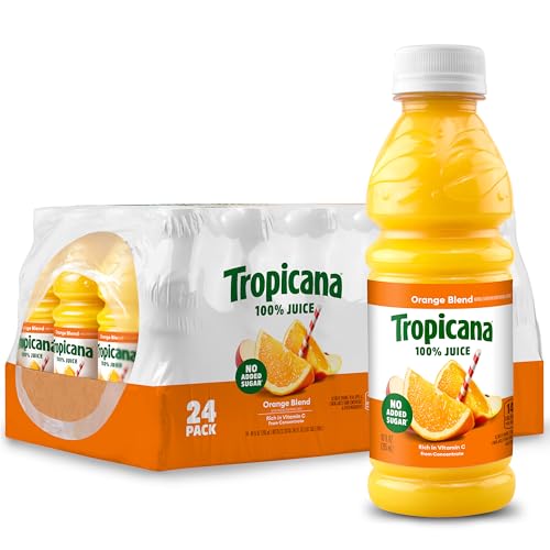 24 Pack Tropicana 100% Orange Juice 10 fl oz