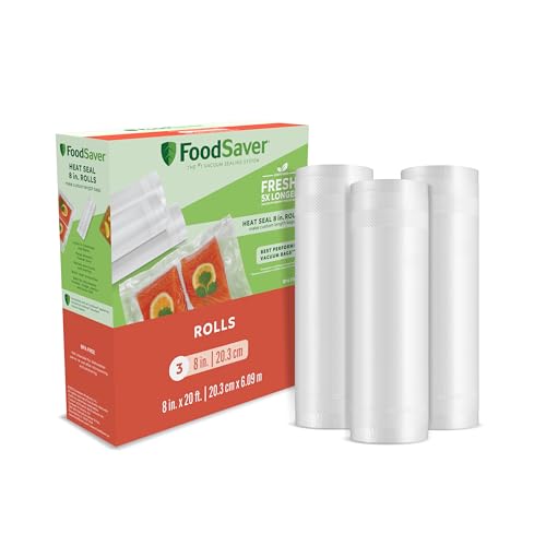3 Pack FoodSaver Sous Vide Vacuum Sealer Bag Rolls