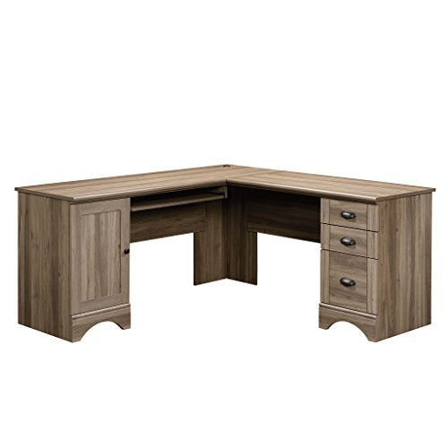 Sauder Harbor View L-Shaped Computer Desk