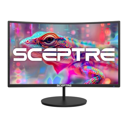 27" Curved FHD 1080p 75Hz LED Monitor Speakers