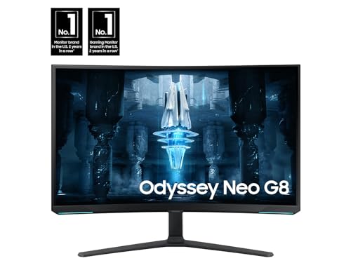 SAMSUNG 32" 4K Curved Gaming Monitor