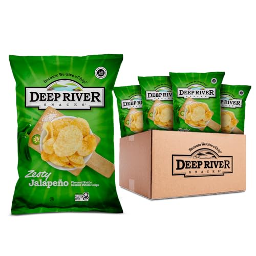 24 Pack Zesty Jalapeno Kettle Potato Chips
