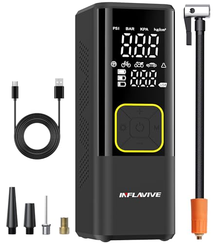 Portable Tire Inflator Air Compressor with 150PSI Electric Pump