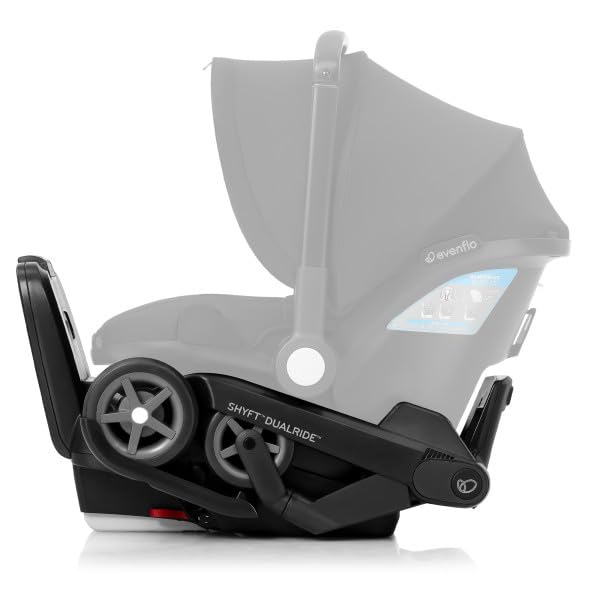 Evenflo Shyft DualRide Infant Car Seat and Stroller Combo (Bryson Blue)