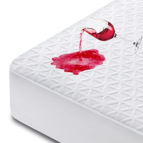 Waterproof Breathable Queen Mattress Protector Cover