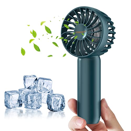 Mini Portable Handheld Fan, Rechargeable 2500mAh Battery
