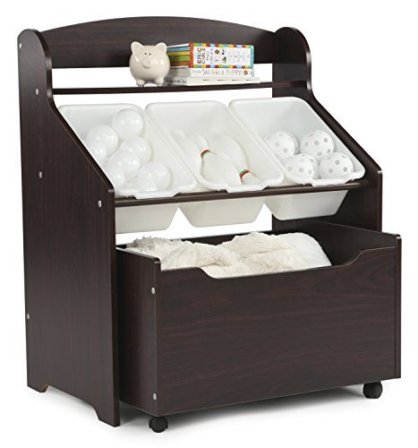 Humble Crew 3-in-1 Kids Bookshelf Toy Organizer