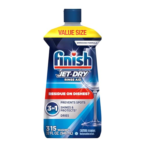 32 oz Finish Jet-Dry Dishwasher Rinse Aid