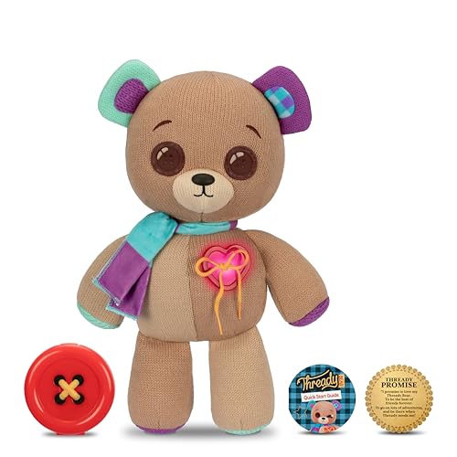 Thready Bear Interactive 14-Inch Plush Toy