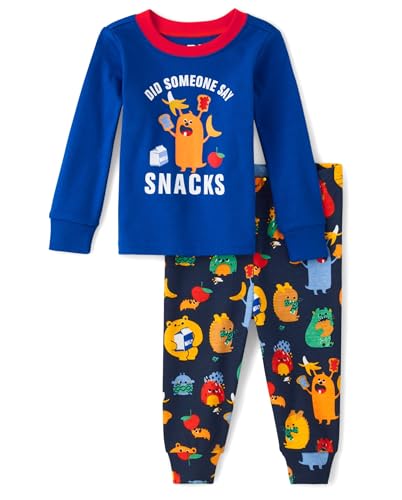 The Children's Place Baby Cotton 2 Piece Pajama Set
