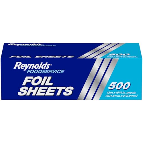 500 Count Reynolds Pre-Cut Aluminum Foil Sheets