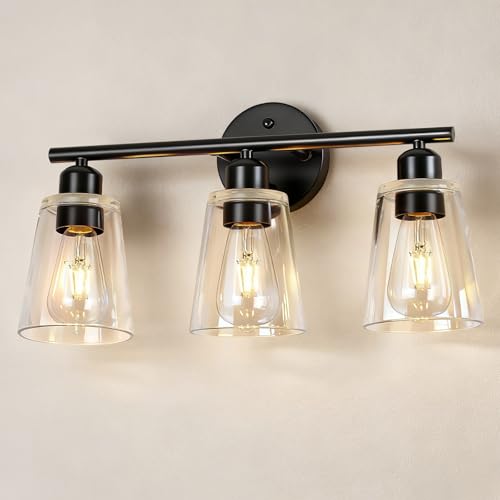 3-Light Modern Bathroom Vanity Light Fixture