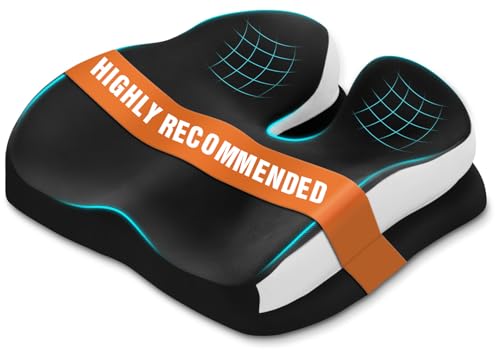 Memory Foam Ergonomic Office Chair Seat Cushion