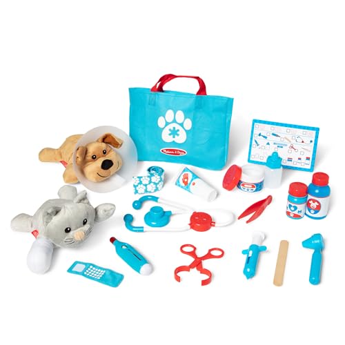 Melissa & Doug 24-Piece Pet Vet Doctor Playset