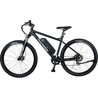 FREEFORCE Fairmount 20-in Electric Commuter Bike | Hybrid e-Bike for Adults, Thumb Throttle and Pedal Assist | for Urban City Commuting to Work or School | Matte Black