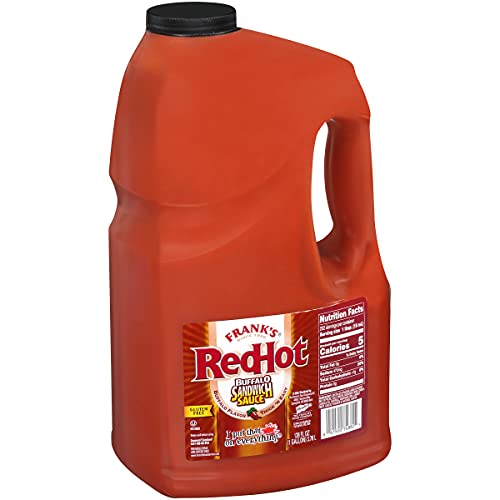 1 Gallon Frank's RedHot Buffalo Sandwich Sauce Jug