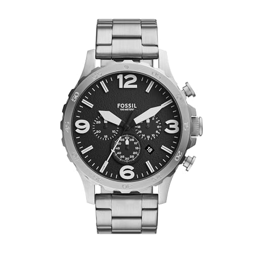 Fossil Nate Chronograph Stainless Steel Watch