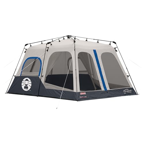 Coleman Instant Cabin Tent, 4/6/8/10 Person, Quick Setup
