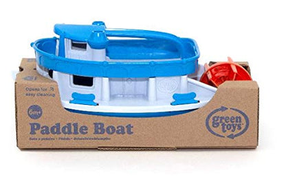 Green Toys Blue/Grey Paddle Boat Bath Toy