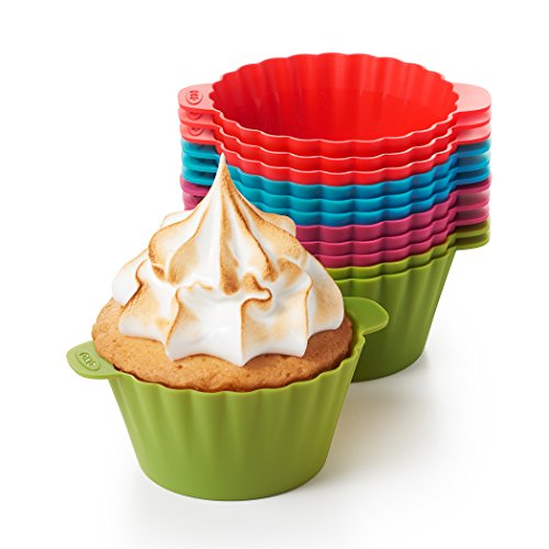 12 Pack OXO Reusable Silicone Baking Cups