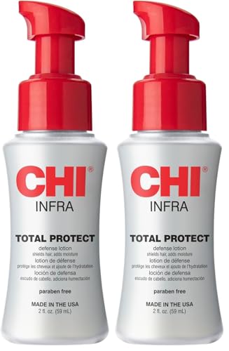 2 Pack CHI Total Protect Hair Defense Lotion