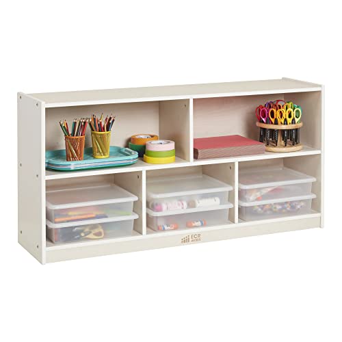 ECR4Kids 5-Compartment Mobile Storage Cabinet