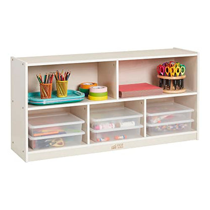 ECR4Kids 5-Compartment Mobile Storage Cabinet