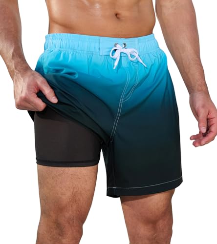 Quick Dry Breathable Men’s Swim Trunks