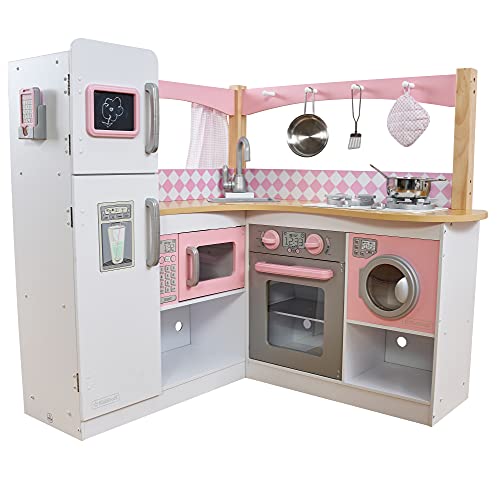 KidKraft Grand Gourmet Corner Wooden Play Kitchen