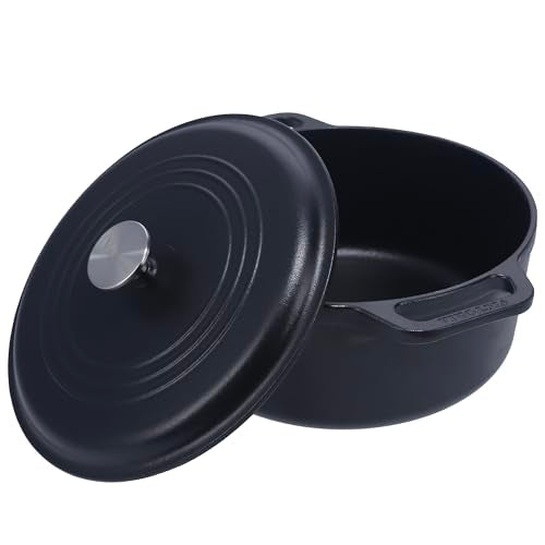 7 Quart Victoria Cast Iron Dutch Oven with Lid