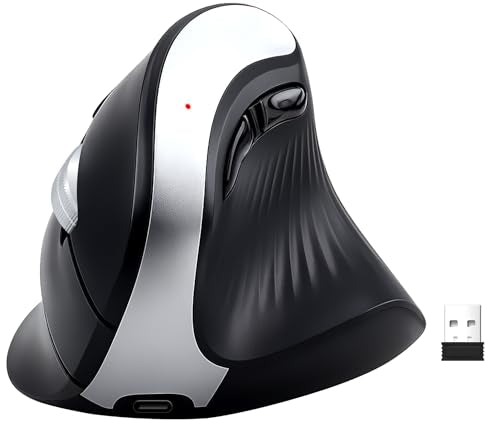 Rechargeable Wireless Ergonomic Vertical Mouse