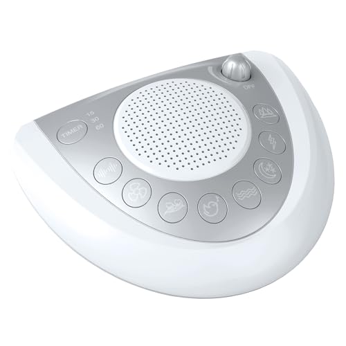 Portable White Noise Sleep Sound Machine with Timer