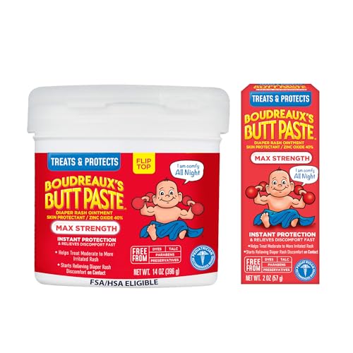 2oz + 14oz Maximum Strength Diaper Rash Cream
