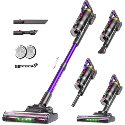 Cordless 550W Stick Vacuum Cleaner with Long Runtime