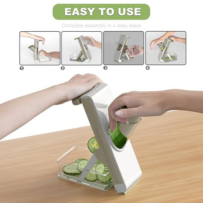 Eletronova Mandoline Slicer for Kitchen Vegetables