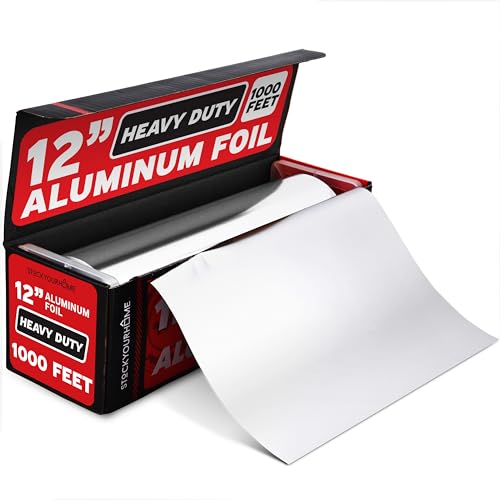 1000 FT Heavy Duty Aluminum Foil Roll