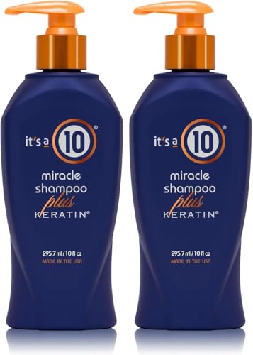 2 Pack It’s a 10 Miracle Keratin Shampoo 10oz