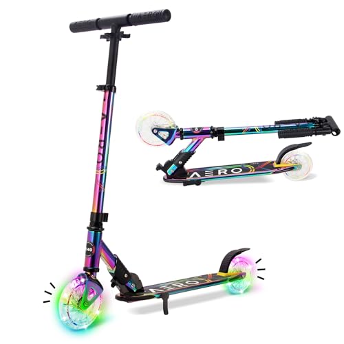 LED Folding Kick Scooter for Kids