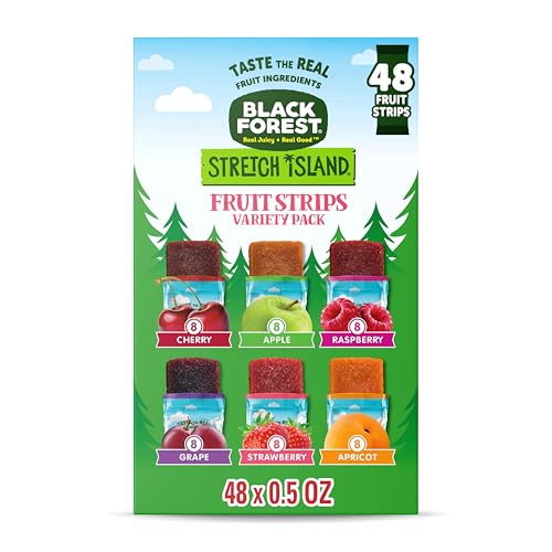 48 Count Black Forest Mixed Fruit Strips No Added Sugar (OK)