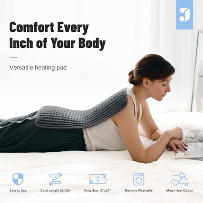 Heating Pad for Back and Shoulder Pain Relief