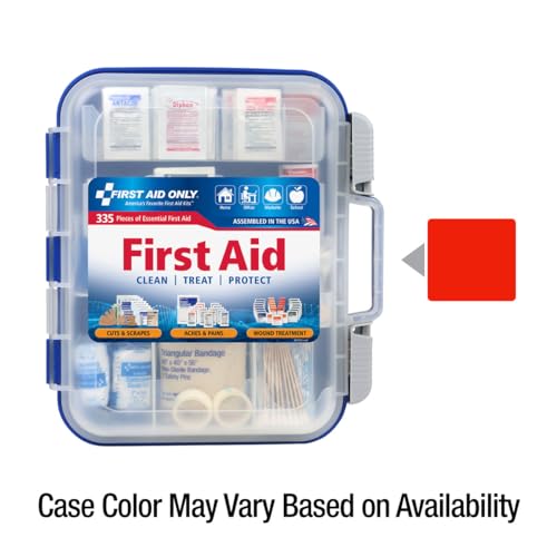 335 Pieces First Aid Kit by First Aid