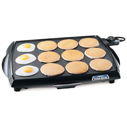 Presto Electric Griddle Tilt 'n Drain Cool-Touch