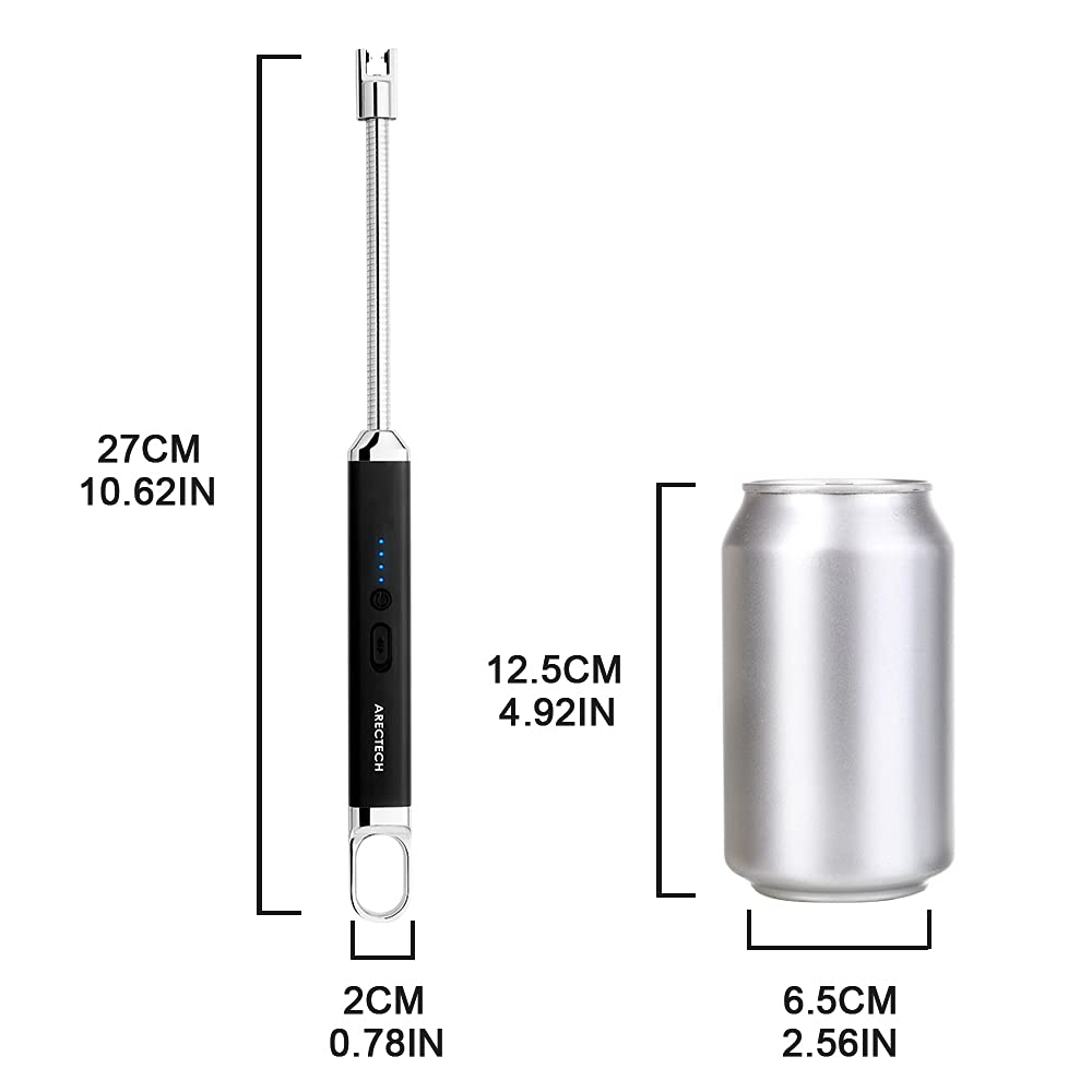 ARECTECH Rechargeable Electric Arc Lighter for Candles