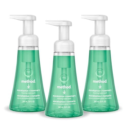 3 Pack Method Eucalyptus Rosemary Foaming Hand Wash