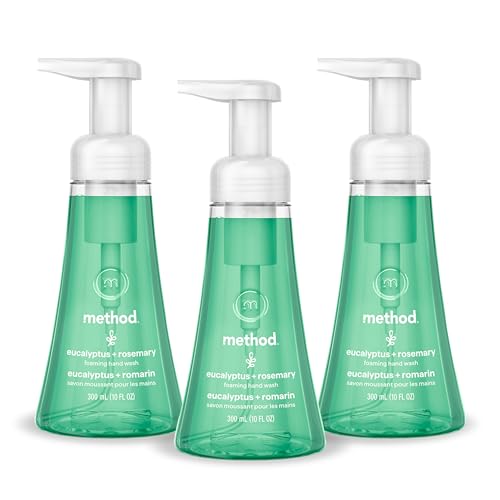 3 Pack Method Eucalyptus Rosemary Foaming Hand Wash