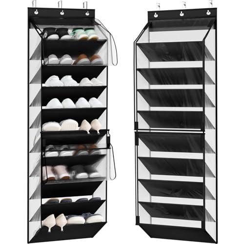 Over Door 9-Shelf Hanging Shoe Organizer