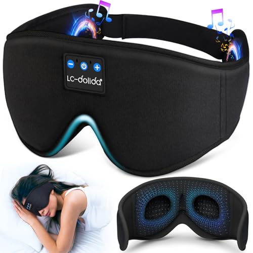 Sleep Headphones Bluetooth 3D Eye Mask for Sleeping