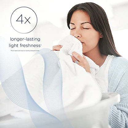 Downy Light Laundry Scent Booster Beads for Washer, Ocean Mist, 24 oz, with No Heavy Perfumes